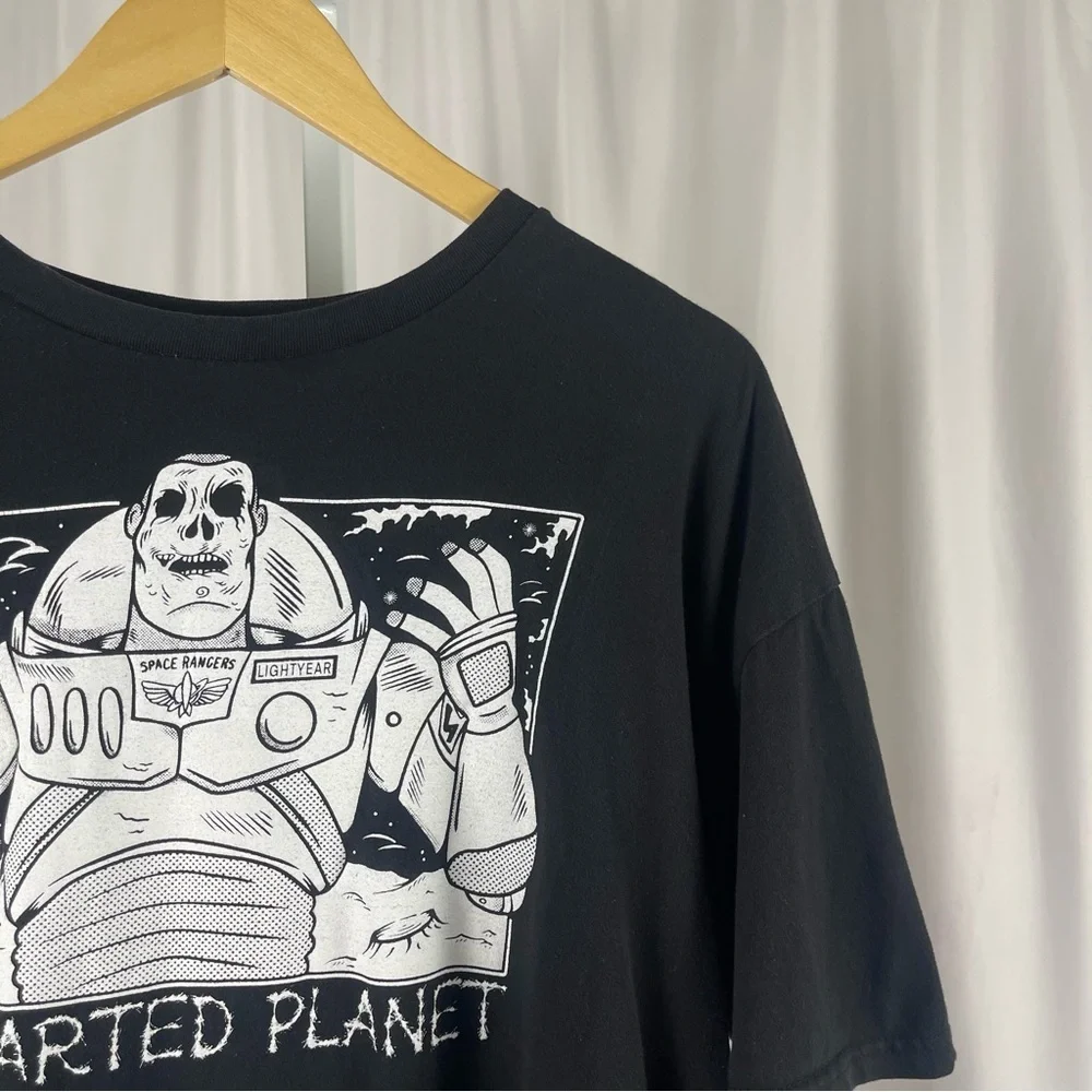 Gladracket Large Zombie Buzz Toy Story Horror Graphic Tee Shirt Cartoon